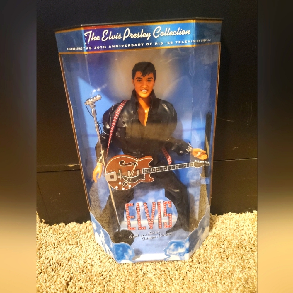 Elvis Presley 30th anniversary '68 TV special doll